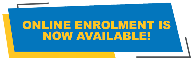 Online enrolment now available